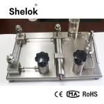 SS 0 ~ 60 Mpa 1/4NPT oil high pressure calibrator for aviation aerospace food