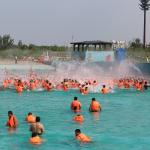 Amusement Water Park Vacuum Tsunami Wave Pool Equipment