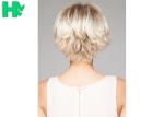 New Arrival Sale Popular Light Blonde Synthetic Natural Look Short Wig