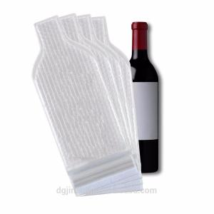 Wholesale Recyclable Bubble Wrap Wine Bags / Bubble Wrap Sleeves For Bottles from china suppliers