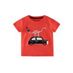 1.3M 51in Children'S Sports Shirts Short Sleeve Sport Breathable Cartoon Print