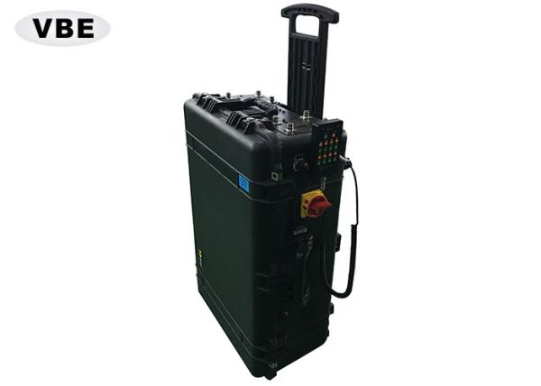 High Power Wifi GPS Cellphone Signal Jammer 10 - 100 Watt Channel, Portable