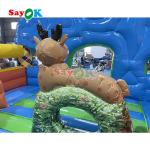Inflatable Bouncer Castle Game For Kids Inflatable House Party Jump Bouncing And