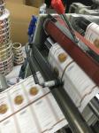 Automatic Adhesive Sticker Die Cutting Machine Narrow Web Adhesive Label Die
