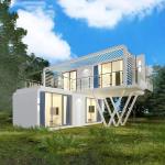 Apple Cottage Modern Design Container House for Your Garden Living Adaptability