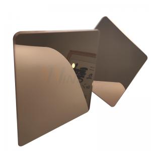 China ASTM A240 Grade 201 304 316 Red Copper Stainless Steel Cold Rolled Sheet Mirror Finish on sale