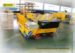 Rail Moving Coil Transfer Trolley / Battery Powered Cart For Chemical Plant