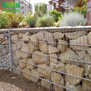 Wholesale Hot Dipped Galvanzied Welded Gabion Box 50*100mm Hole Size 1.5m Height Wire from china suppliers