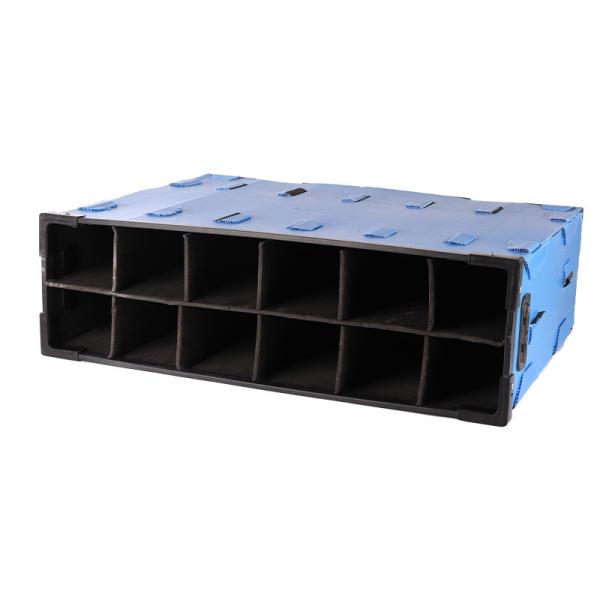Plastic Dividers Box Corrugated Carton Hollow Anti Static Partition Bin