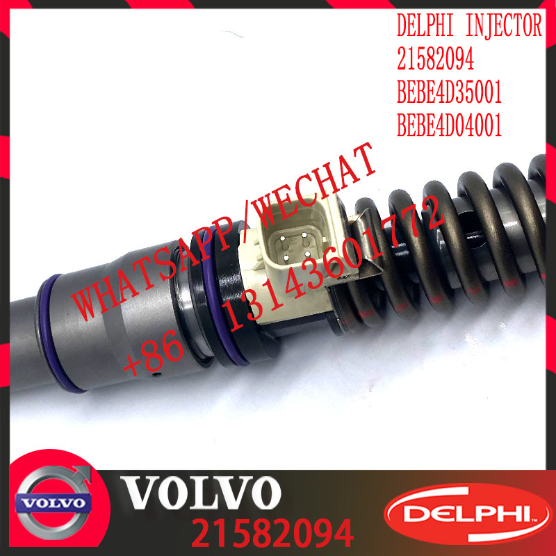 Diesel Engine Fuel injector 21582094 BEBE4D35001 BEBE4D04001 85003948 E3.18 for V-O-L-V RENAULT MD11 EURO 3 LOW POWERR