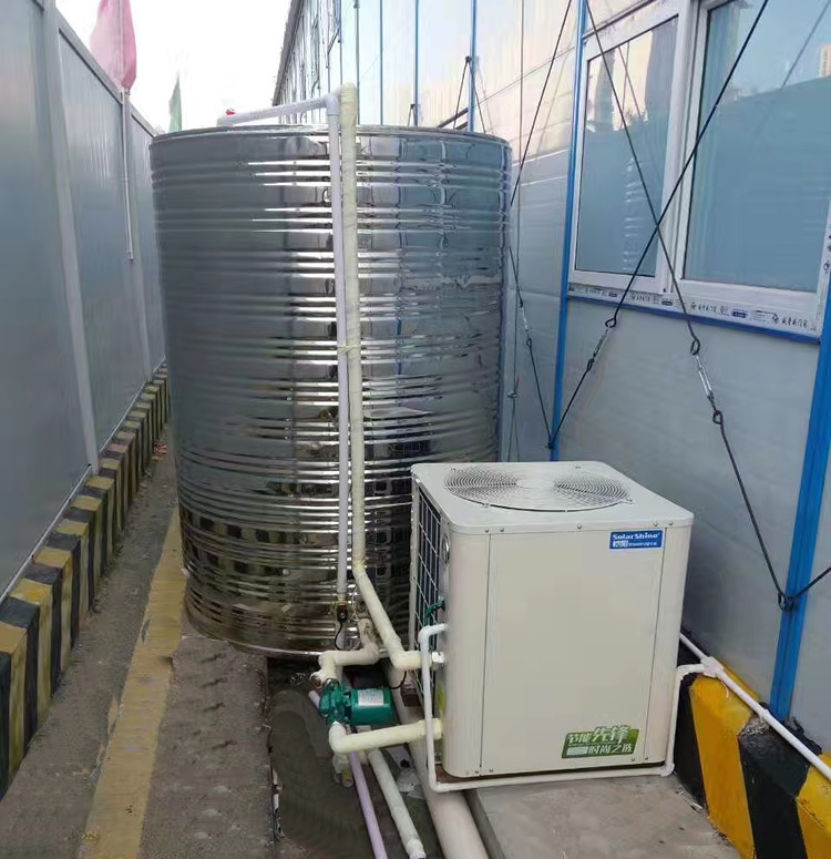 Durable Commercial Heat Pump Water Heater Galvanized Sheet Housing Material