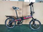 750w 20 Inch Wheel Electric Bikes 7speed Geared With 14AH Hidden Battery