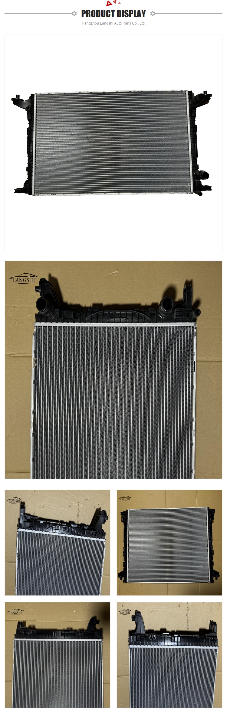 Auto Parts Cooling System Aluminum Radiator 8W0121251L for Audi A4L A5 A6L A7 Q8