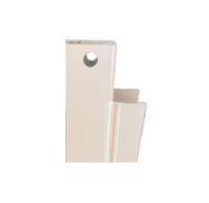 Wholesale White Powder Coated Aluminium Profiles , Aluminium Door Frame Extrusions from china suppliers