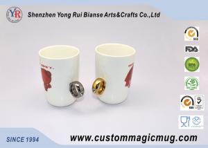 Wholesale Ring Handle Colour Change Heat Sensitive Mug Custom For Valentine's Day Gifts from china suppliers