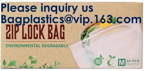 100% Compostable k Freezer Bags Resealable Sandwich Bag, 20 Count,k Freezer Bag