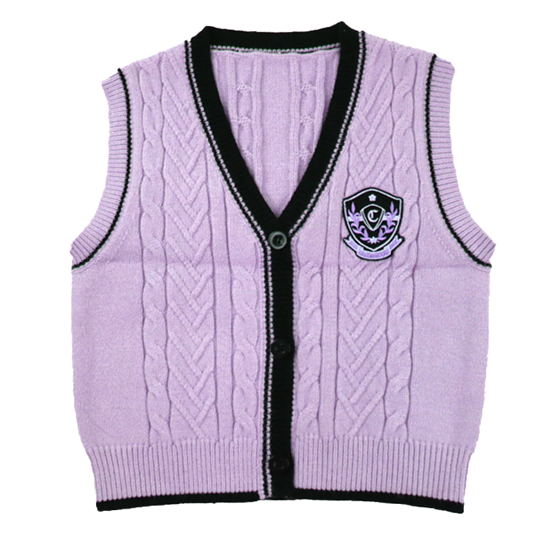 Baby Sleeveless Coat Warm Clothes Knit Sweater Boy and Girl Cotton Toddler Kids Girls Vest for Winter
