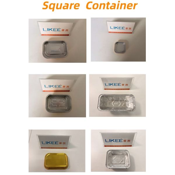 Aluminum Foil Container Making Machine Stable High Speed Operation