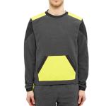 100% Polyester Fiber Blank Oversized Sweatshirts Embroidered Sweatshirt For
