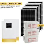 900W Home Off Grid Solar System Lead Acid Battery