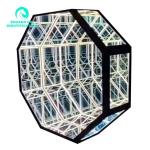 Neon Mirrors Reflecting Artistry Indoor Outdoor Fashion Trends for Contemporary