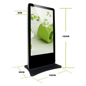 Wholesale LG Samsung 65 Inch Advertising LCD Display For Museum , 110v - 240v AC from china suppliers