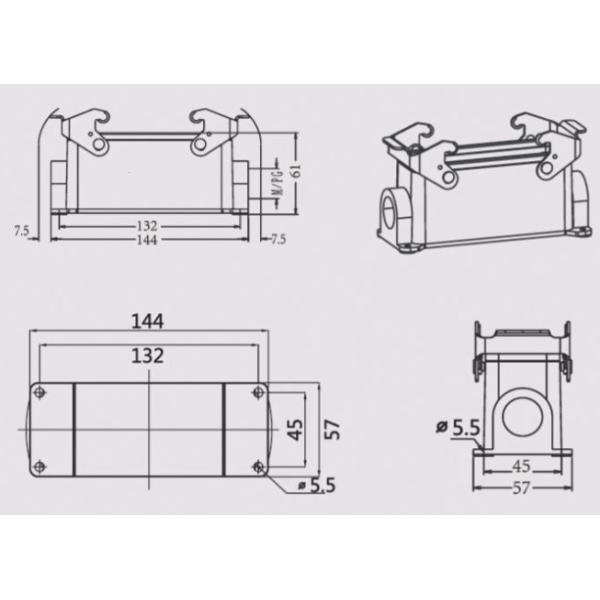 24Pin housing