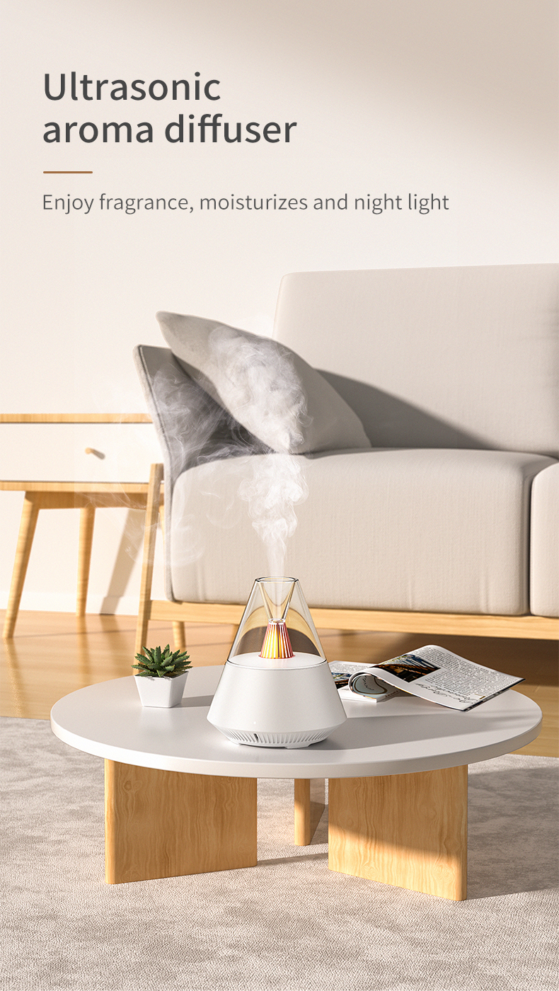 New Design Product Remote Control Essential Oil Aroma Diffuser Aromatherapy Spray Home Candle Air Humidifier Diffuser for Office