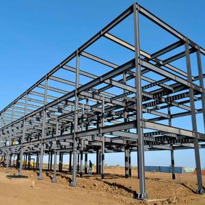 Wholesale Industrial Light Portal Frame 60m/S Prefabricated Steel Structure Building Shed from china suppliers