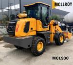 Industrial 1.5 Ton Wheel Loader Construction Equipment With 1cbm Bucket