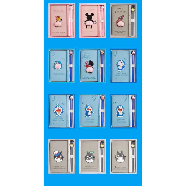 Customized Logo Soft Cover Cute Cartoon Decompression Fidget Note Book for Students