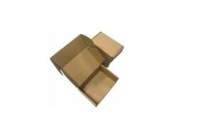 Wholesale Logo Printing Paper Corrugated Box , Corrugated Deliever Box Eco Friendly from china suppliers