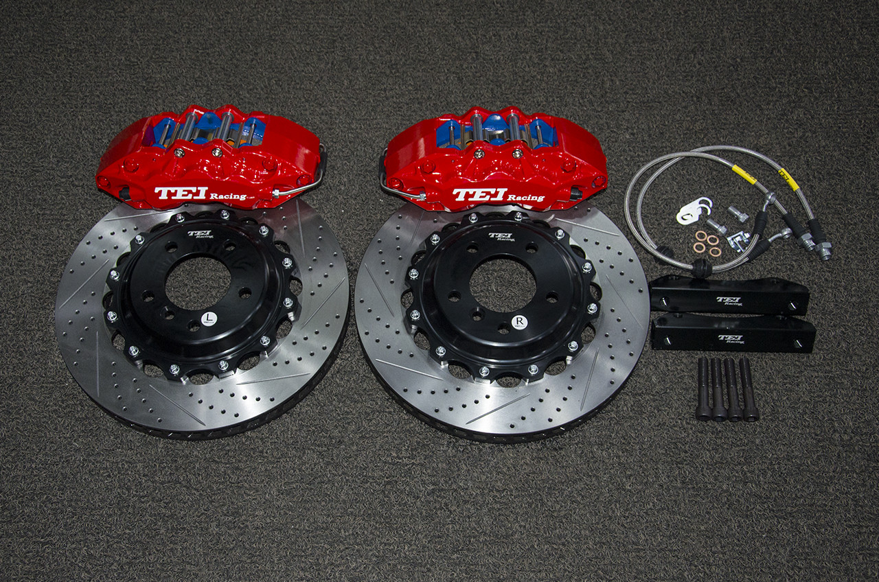 Big Brake Kit For BMW F35 Big Brake Kit , 6 Piston Caliper With 355*32mm Rotor