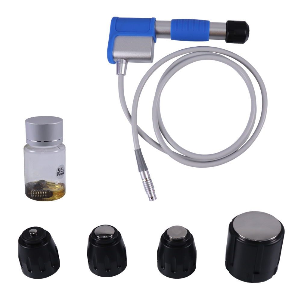 White ESWT Extracorporeal Shock Wave Therapy Machine OEM
