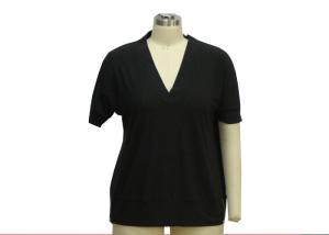 Wholesale 90% Polyester 10% Spandex Casual Ladies Wear Short Sleeve Summer Blouses from china suppliers