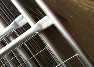 Wholesale Hot Dipped Galvanized Construction Fencing , Chain Link Fence Construction from china suppliers