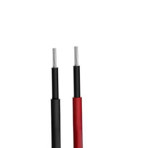 Wholesale Tinned Copper Solar Cable XLPO Sheath PV H1Z2Z2-K 4mm 6mm 10mm Weather Resistant from china suppliers