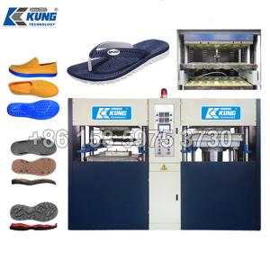 China Electric Two Station EVA Sole Making Machine Practical Double Color on sale