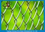 Farm Equipment Galvanized Steel Chain Link Fence 8 Foot Diamond Hole Shape