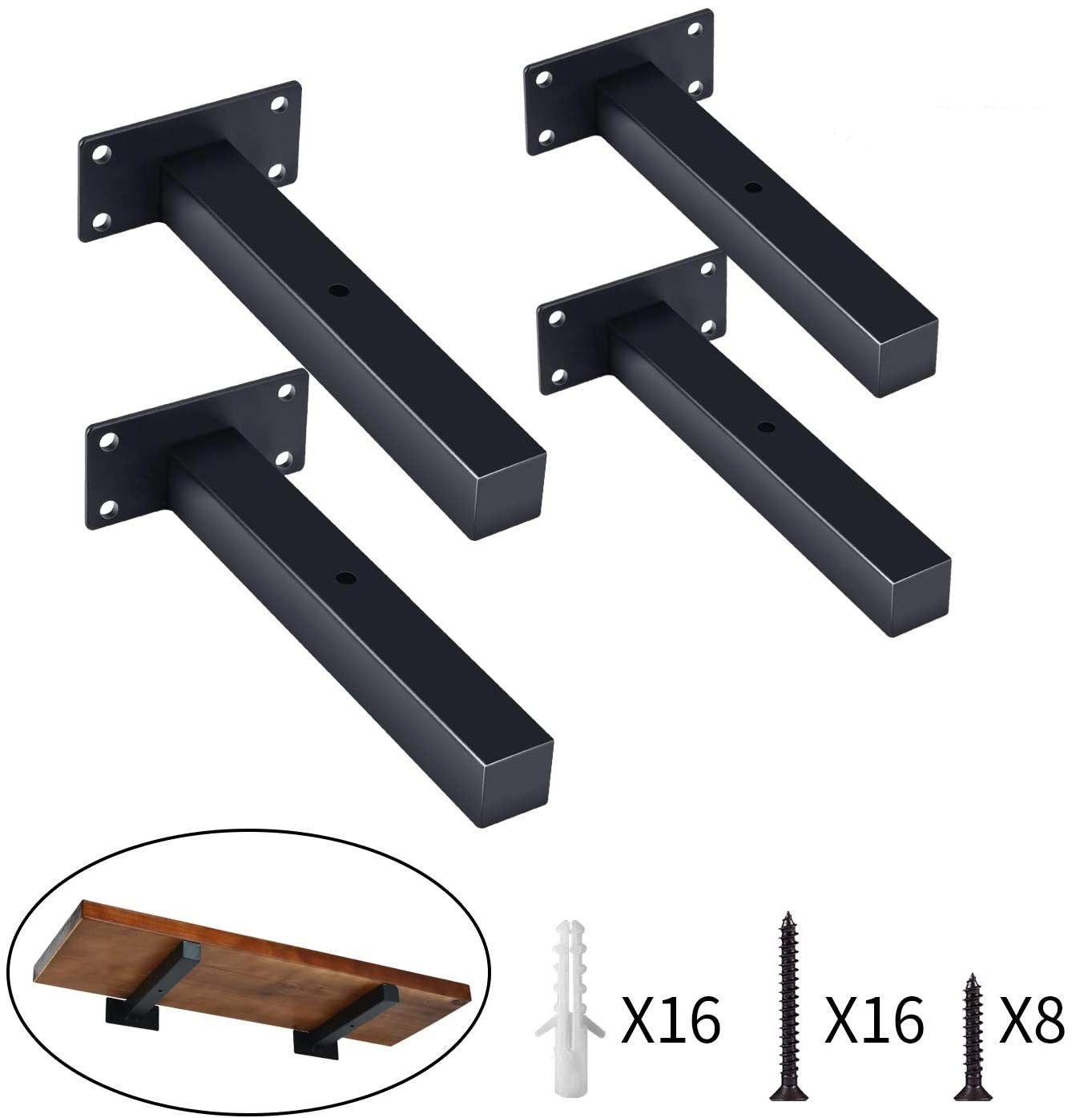 Custom Power Coating Heavy Duty Shelf Bracket 4mm/6mm Thickness 15-25 Days Lead Time