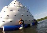 Crazy Inflatable Water Climbing Iceberg , Inflatable Aqua Iceberg For Water