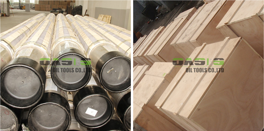 High Efficiency Gravel Pack Screen , 2 Layers Perforated Well Sand Screen