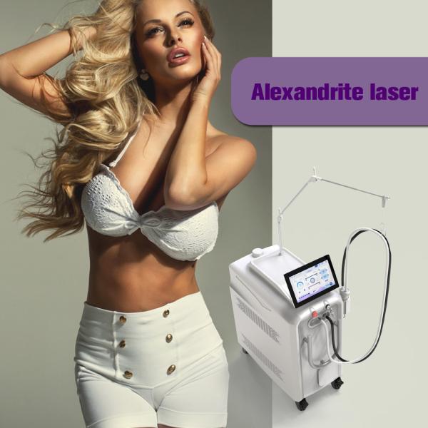 Long Pulse 2 In1 Alexandrite 1064nm ND YAG Nitrogen Cooling Fiber Conducted