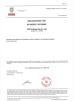 ZIZI ENGINEERING CO.,LTD Certifications