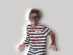 Party Carnival Animal Fancy Dress , Creepy Convict Tween Halloween Costumes