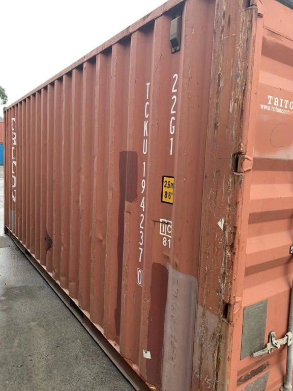 20GP Weathering Steel Used Marine Containers For Storage