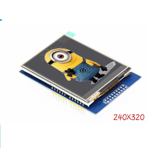 2.8 inch TFT Raspberry 320x240 resolution 20 PINS 8-bit parallel interface driving IC HX8347