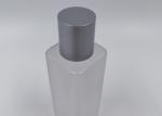 Hot Stamping Toner Plastic Cosmetic Bottles With Metal Lid 150ml