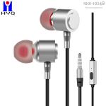 10mm Speaker Wired Metal Earbuds Noise Cancelling Stereo Heave Bass Earphones