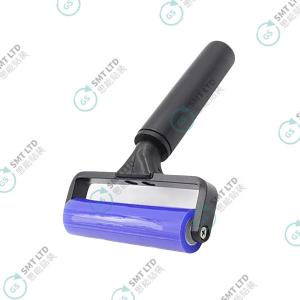 Wholesale 12 Inch Silicone Dust Roller Dust Bar Black Aluminum Plastic Handle Anti Static Silicone Roller from china suppliers
